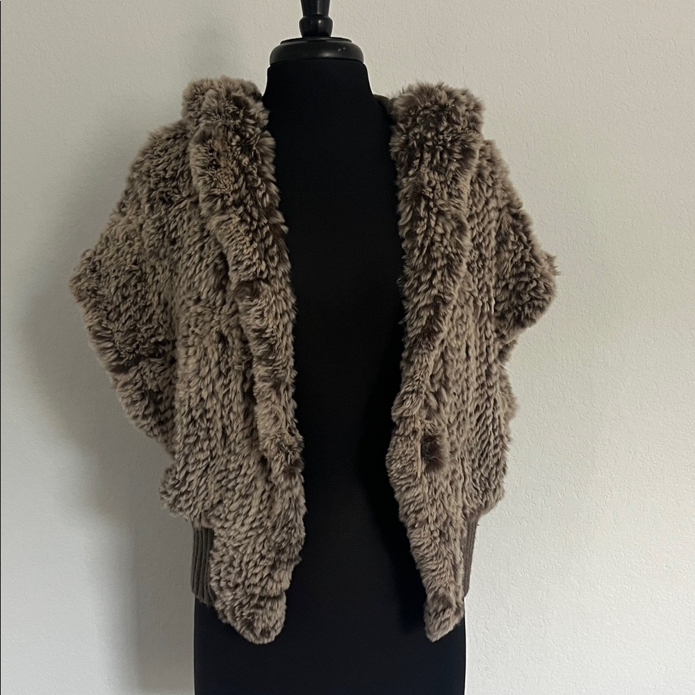 PINKO Rabbit Fur Vest - Picture 5 of 16